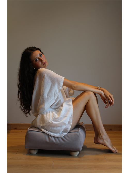 Gonna mini con balze DIECI MINUTI | 933232